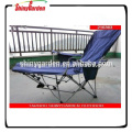 chaise longue de plage avec support de jambe